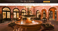 Desktop Screenshot of millshouse.com